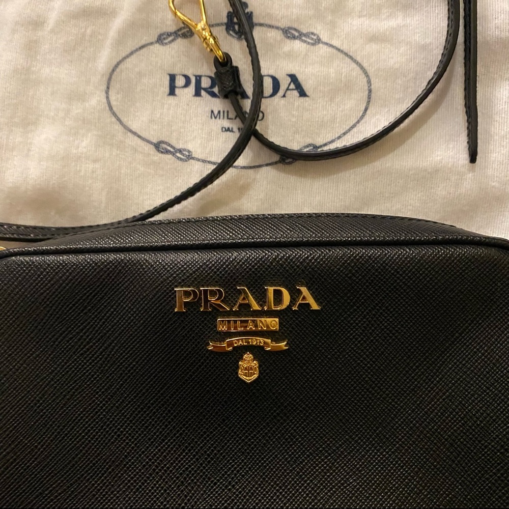 Prada Saffiano Small Crossbody Bag
